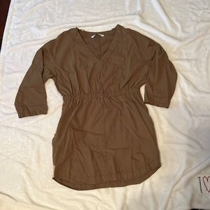 Zara size small dress olive green